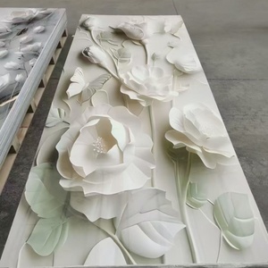 Panel de Mármol UV de 4x8 pies - Revestimiento de Pared de PVC de Alto Brillo, Alternativa Premium a la Piedra para Proyectos Comerciales - Product Image 1