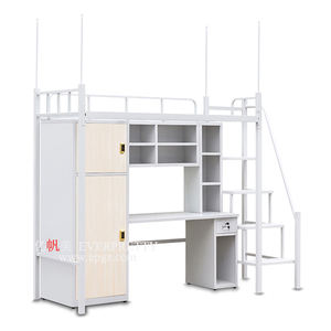 Litera en forma de C de Metal de alta calidad, litera desmontable con sofá para casa y albergues - Product Image 2