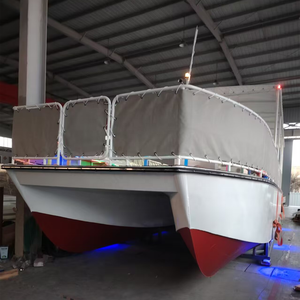 Catamarán <span class=keywords><strong>de</strong></span> aluminio <span class=keywords><strong>de</strong></span> 11,5 M para <span class=keywords><strong>viajes</strong></span> turísticos, barco <span class=keywords><strong>de</strong></span> pasajeros abierto para fiestas y bodas - Product Image 1