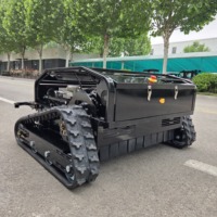 Tondeuse à gazon électrique sans fil professionnelle, télécommande, autopropulsée, qualité industrielle, batterie longue durée pour le bricolage