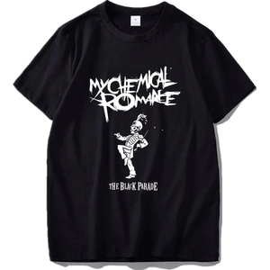 Camiseta de My Chemical Romance para mujer, camisetas a la moda, camiseta de Hip Hop para hombre, camiseta informal de verano, camiseta Vintage de Anime Unisex - Product Image 5