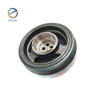 KYGER Poulie de tendeur de pièces automobiles de haute qualité poulie de vilebrequin 1123 8602 <span class=keywords><strong>800</strong></span> pour <span class=keywords><strong>BMW</strong></span> F45 F48 F39 11238602800 - Product Image 1