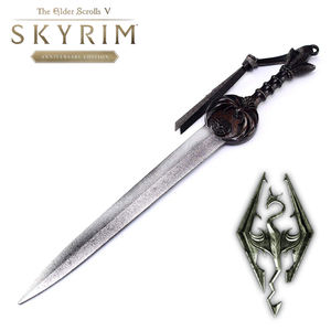 The Elder Scrolls Nightingale Blade-Réplique en métal personnalisable de 22cm avec porte-clés convertible Thieves Guild Edition - Product Image 1