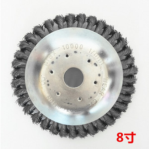 Tête de débroussailleuse à fil d'acier de 6 pouces/8 pouces pour désherbage de jardin, pièces de rechange pour coupe-herbe, débroussailleuse, fouet, tireur de mauvaises herbes - Product Image 6