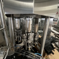 Machine automatique de capsulage de bouchons en aluminium, machine de capsulage de bouchons antivol, capsuleuse de bouteilles pour vin, liqueur, huile d'olive