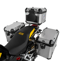 Ensemble de sacoches latérales en aluminium GSADV pour moto, 45L, étanches, pour BMW F850GS, sacoches de selle de rechange améliorées