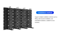 P1.56 COB Mini Led Ekran Boyutu 600x337.5mm Ultra İnce Panel 4K İç Mekan LED Video Duvarı Reklam Panosu Ev Sineması için