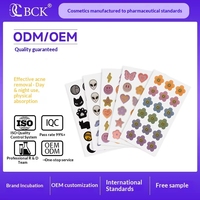 Patchs Hydrocolloïdes Imprimés Colorés DIY pour l'Acné – Camoufle, Éclaircit les Marques d'Acné, Absorbe les Fluides Cutanés, Doux pour la Peau, Convient à Tous les Types de Peau