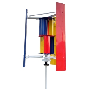 กังหันลมผลิตไฟฟ้าสำหรับบ้าน Wind New Coming 1-20kw 1200w พร้อมแบตเตอรี่ตะกั่ว-กรด/ลิเธียมไอออน 220-240v 50/60hz - Product Image 1