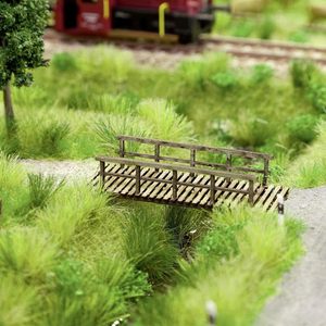 Venta al por mayor de 32 mechones de hierba estática hechos a mano, arbustos de paisaje de baja altitud para kit de modelo de terreno, para maquetas de trenes y paisajes. - Product Image 6