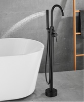 Prix de gros de luxe de haute qualité finition chromée ensemble de douche en laiton robinet de salle de bain colonne de douche système de douche