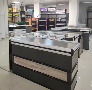 Comptoir <span class=keywords><strong>de</strong></span> caisse plat pour supermarché, poste <span class=keywords><strong>de</strong></span> caisse pour hypermarché - Product Image 3