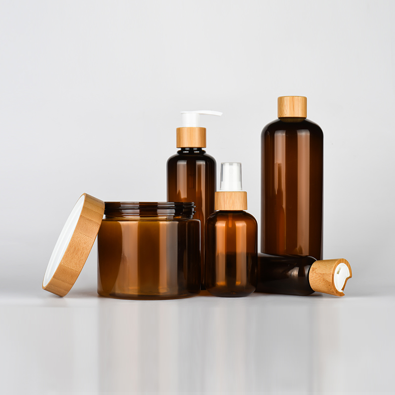 cosmetic packaging amber