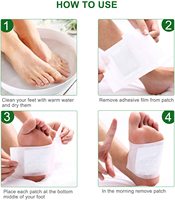 2024 nouveaux produits coussinets de pied de lavande usage domestique patchs de pied de désintoxication à base de plantes patchs vitaux de désintoxication de soins de santé