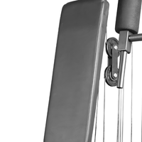 Station de musculation multifonctionnelle pour la maison, machine d'entraînement complet du corps avec pile de poids intégrée, équipement de fitness