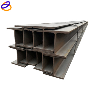 Viga de Acero Estructural en Forma de H A36 Q235, Columna de Acero Metálico MS, Acero Estructural en Forma de H, Viga Laminada en Caliente para Puentes - Product Image 1