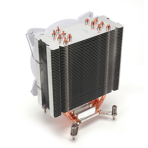 Nuevo Disipador de Calor de Aluminio con 4 Tubos de Calor, Enfriador de CPU con Ventilador de Rodamiento Fluido PWM, Bajo Ruido y Alto Flujo de Aire para PC Gaming de Alto Rendimiento - Product Image 4