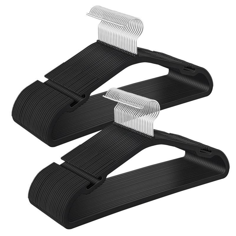 Heavy Duty Plastic Hangers Space Saving