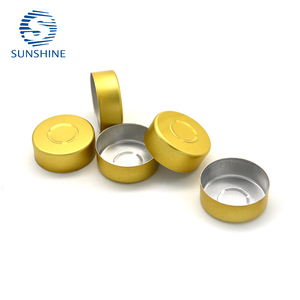 Capuchons en aluminium pour flacons d'antibiotiques en médecine vétérinaire, taille et couleur personnalisées, vente en gros - Product Image 4