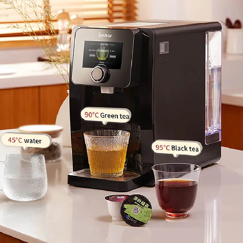 Mesin kopi otomatis yang dapat diprogram dan Dispenser minuman