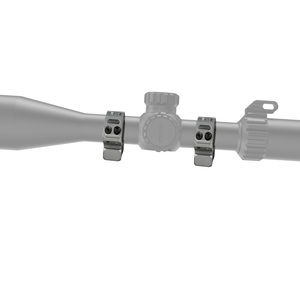 Montura de Aluminio BANGBANG para Visor con Tornillos de Doble Fila, Base de 20mm, Altura Central de 1.0" para Uso Exterior (Gris) - Product Image 4