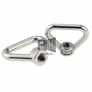 Écrou de levage marin en acier inoxydable SUS304, anneau d'écrou, cercle de trou/Triangle pour levage de câble - Product Image 6