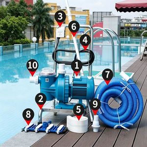 Kit d'<span class=keywords><strong>aspirateur</strong></span> pour <span class=keywords><strong>piscine</strong></span> 3HP 2200W 800 ㎡   <span class=keywords><strong>Aspirateur</strong></span> <span class=keywords><strong>manuel</strong></span> <span class=keywords><strong>avec</strong></span> pompe et accessoires - Product Image 6