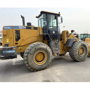 جرافة ذات عجلات وظيفية SEM660D 6 طن تستخدم توجيه انزلاقي مع دلو 5.5m3 - Product Image 2