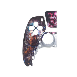 Fabricant de dessins animés sur mesure pour PS5 Silver Finish Sublimation Front Shell Touchpad pour PS5 Controller Game Repair Parts - Product Image 5