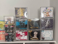 Boîte de rangement magnétique en acrylique pour boosters UV PTCG