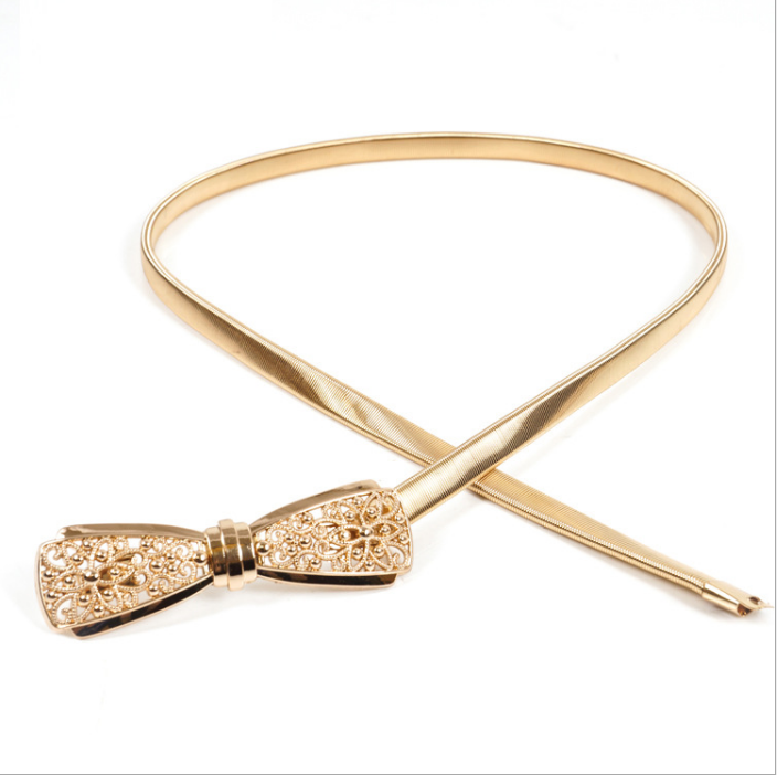 Gold metal riem metalen riem taille gouden riem voor vrouwen