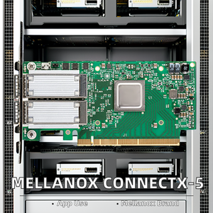 การ์ดเชื่อมต่อเครือข่ายอีเธอร์เน็ตแบบอินเทอร์เฟซคู่ N-vidia M-ellanox Mcx516a-ccht Pcie Gen 3.0 X16 สำหรับเซิร์ฟเวอร์ Mcx516a-ccht M-ellanox Connect - Product Image 2