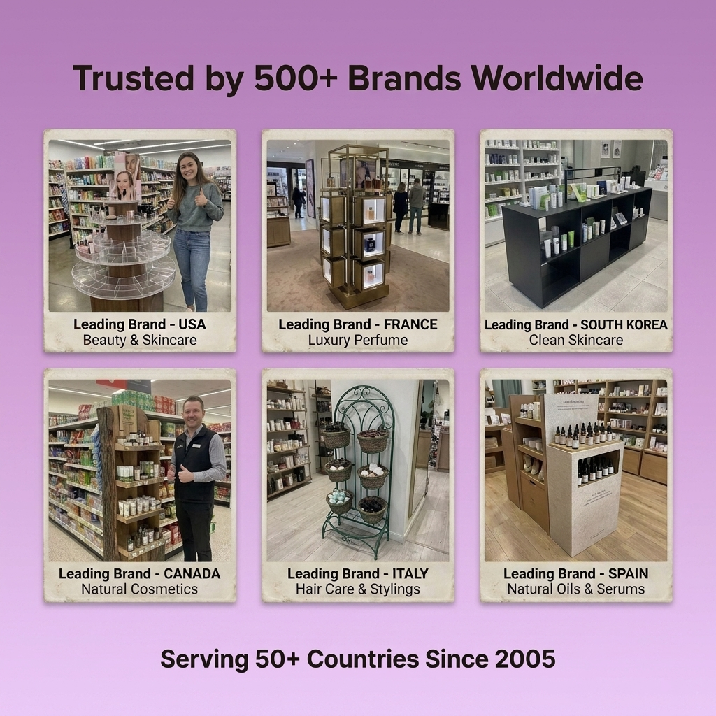 Custom Branding PVC Eyelash Floor Display Stand With Hooks- 4 Tier Modular Makeup & Lash Retail Rack for Beauty Store — view 6