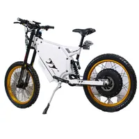 उच्च गति बड़ी शक्ति Ebike Brushless मोटर 72V 12000 W पहाड़ Enduro फ्रेम बॉम्बर 12000 वाट इलेक्ट्रिक बाइक