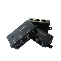 Injecteur PoE Gigabit 1 Port, Module PoE Gigabit Mural, Injecteur de Puissance Ethernet Gigabit
