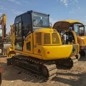 MINI EXCAVATRICE HYDRAULIQUE PC70-8 D'ORIGINE JAPON KOMATSU PC70 D'OCCASION EN BON ÉTAT PRIX À VENDRE - Product Image 3