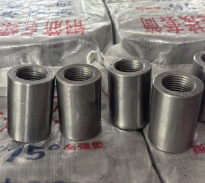 Stainless Steel Threaded Pipe Fittings Female Coupler for Steel Rebar Carbon Steel & Zinc Alloy Options Polished Finish - Product Image 5