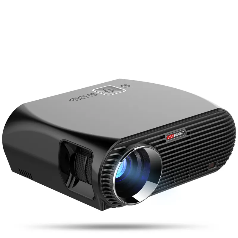 HD Mini projektör yerli 1920*1080P LED WiFi <span class=keywords><strong>LCD</strong></span> projektör Video ev sineması 3D 4K