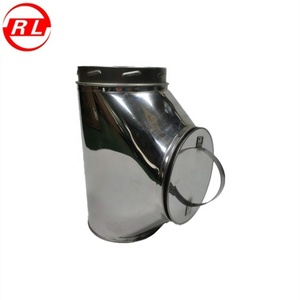 Système de cheminée à connexion Twist Lock en acier inoxydable <span class=keywords><strong>pour</strong></span> poêle à bois et brûleur à bois - Product Image 4