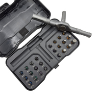 Set Obeng Multifungsi 24 in 1 dengan Ratchet, Bit, dan Peralatan Perbaikan Mini untuk PC dan Peralatan Rumah Tangga