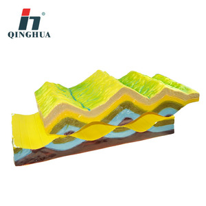 Modèle de structure pliante et d'évolution des formes topographiques Qinghua 34020 - Instrument de démonstration pour les collèges et les lycées - Product Image 3