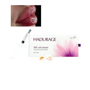 HADURAGE 2ml <span class=keywords><strong>Acide</strong></span> <span class=keywords><strong>Hyaluronique</strong></span> – Produit de Remplissage Dermique pour Visage, Lèvres, Nez – <span class=keywords><strong>Injection</strong></span> Volumisante Puissante pour Joues, Menton, Pont Nasal et Contouring - Product Image 1