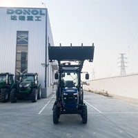 Trattore Agricolo Certificato COC 75CV |   Trattore Agricolo Standard Europeo con Caricatore Frontale per l'Esportazione