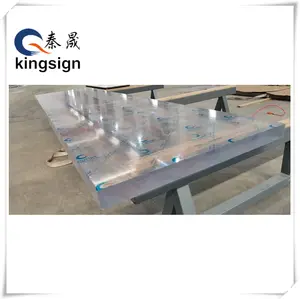 Kingsign-paneles de pared acrílicos para piscina, lámina de vidrio, protección UV