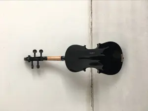 Violine shop großhandel violine Fabrik preis gefärbt schwarz hartholz glanz malerei kühlen stil violine für anfänger