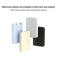 Chargeur de batterie sans fil magnétique avec batterie sans fil magnétique fine, chargeur rapide 22,5 W, batterie externe 10000 mAh