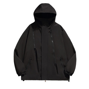 Veste de montagne coupe-vent et imperméable pour femme, manteau de sport décontracté automne-hiver avec doublure polaire pour la randonnée et le cyclisme - Product Image 5