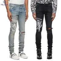 Rand Denim Custom Designer Luxe Jeans Branded Denim Fashion Design Ami Merk Mannen Jeans 2022