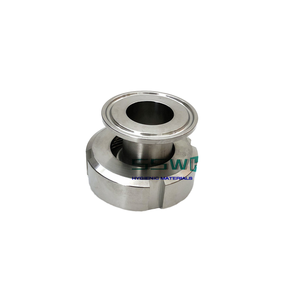 JTLD Raccord en <span class=keywords><strong>V</strong></span> mâle/femelle en acier inoxydable 304 poli, 2,75 pouces (70 mm), collier de serrage standard pour tuyau - Product Image 2