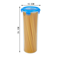 Tarro hermético de plástico para almacenamiento de especias, té y café, con tapa fácil, hecho a medida, la mejor calidad